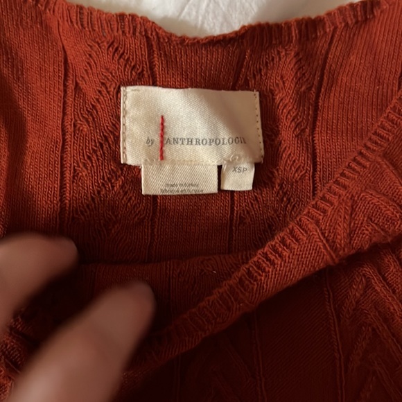 Anthropologie rust knit set - Picture 6 of 8